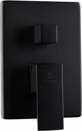 Душевая система скрытого монтажа FILARETE Fing FL1040 (Черный матовый)