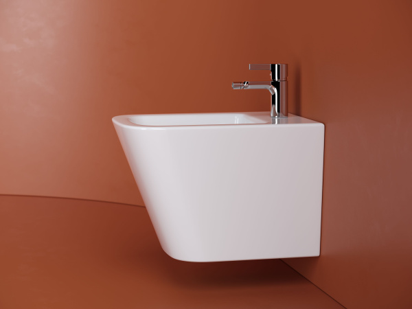 Подвесное биде Ceramicanova Union, белый, CN4010