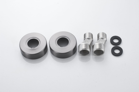 Смеситель для ванны Shevanik S8522T, оружейная сталь