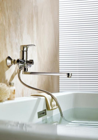 Смеситель для ванны Bravat Alfa F6120178CP-01L, хром