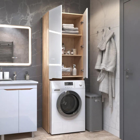 Шкаф под стиральную машину VIGO Grani дуб золотой, 64 см