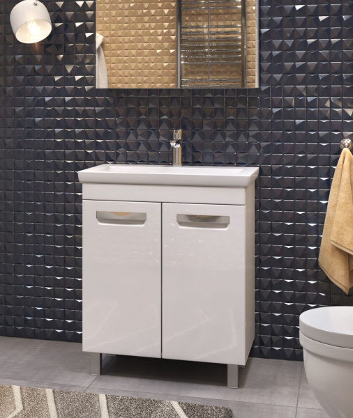 Тумба под раковину напольная VIGO Plaza tn.PLA.COM.60.2D, 60 см