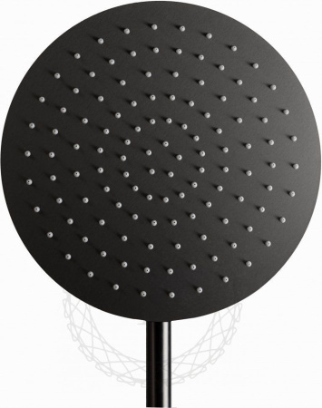 Душевая система скрытого монтажа FILARETE Roun FL1023 (Графит)