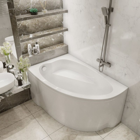 Комплект Акриловая ванна TIMO IVA1610L 160*100*70+Каркас + Слив-перелив