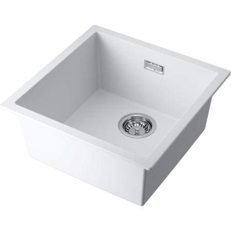 Кухонная мойка Omoikiri Yamakawa 45T-U/I-WH Tetogranit/белый 4993310