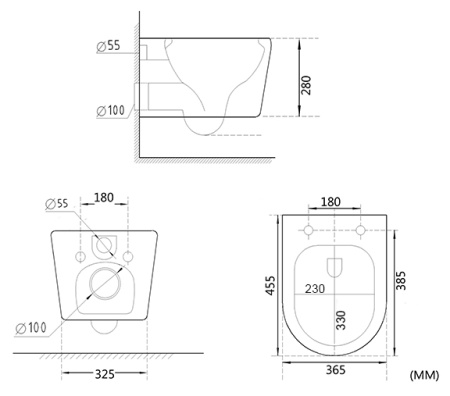 Комплект 6 в 1 Roxen StounFix Dual Fresh 968026 (состоит из: 710200, кнопки Santi 410260G, 530120-01)
