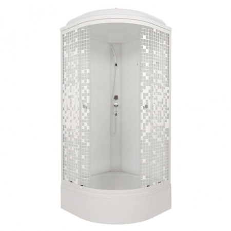 Душевая кабина Тритон Щ0000030293  Мозаика 100*100 В (ДН4)