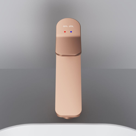 F85A92044 X-Joy Смеситель для умывальника AM.PM высокий, роз. золото