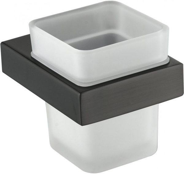 Настенный стакан одинарный Grocenberg AC0021 (Графит)