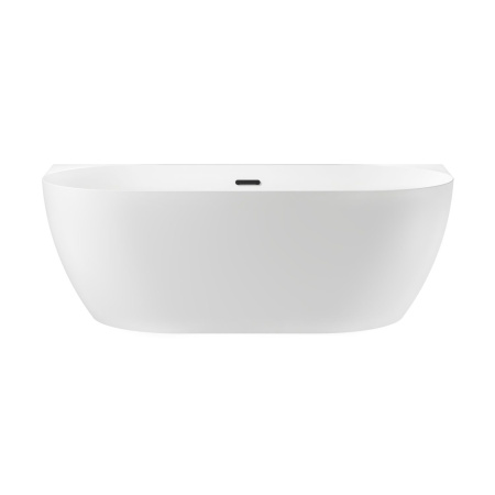 Акриловая ванна в наборе 4 в 1: пристенная ванна, ножки, экран, слив-перелив Wellsee Belle Spa 3.0 235901003