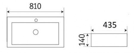 Раковина подвесная CeramaLux 9255-7029D
