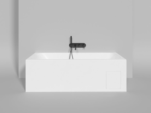 Ванна встраиваемая Salini ORLANDA KIT 170x70 покраска по RAL полностью, S-Stone, матовый 102121MF