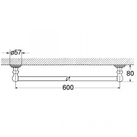 Держатель для полотенца Grohe Sinfonia 40049000