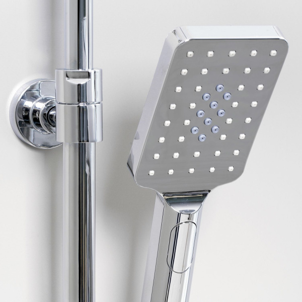 Душевой комплект с термостатическим смесителем WasserKRAFT  SK19901CH