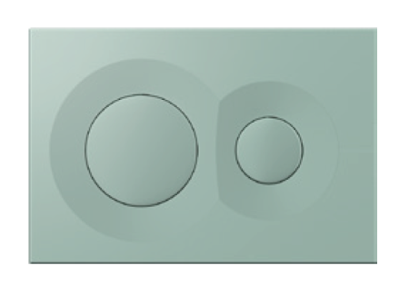 Кнопка смыва ISVEA Dome 54DM0109I для инсталляции Durezza цвет мятно-зеленый матовый 54DM0109I