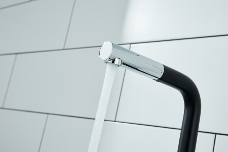 Смеситель для кухни Paulmark KASSEL Ka214311-401(AN), антрацит