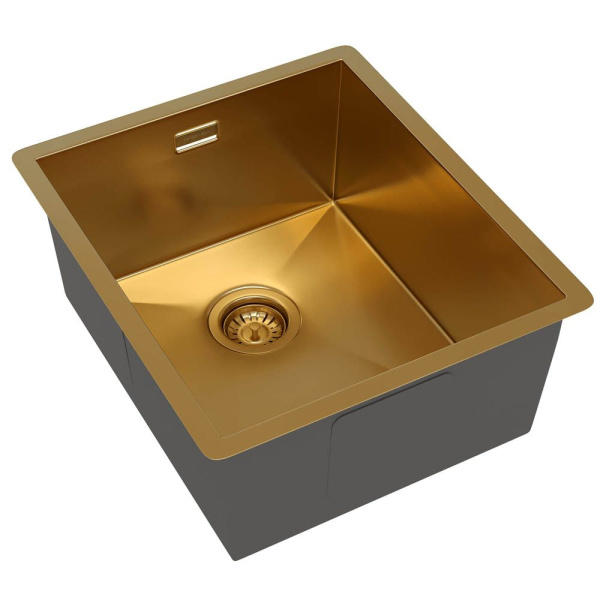 Кухонная мойка Reflexion Como RX2038GD брашированное золото
