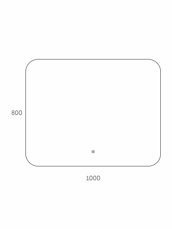 Зеркало Taliente Zled TA-Zled-B10080 100х80 LED