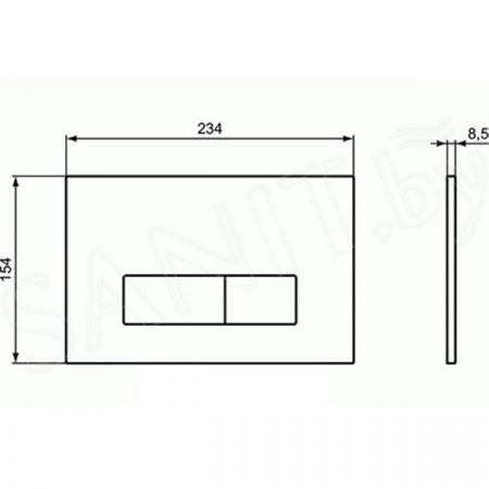 Комплект инсталляции и унитаза Ideal Standard Tesi AquaBlade S0079R0121AA