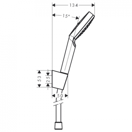 Душевой гарнитур Hansgrohe Crometta 1jet EcoSmart 26568400