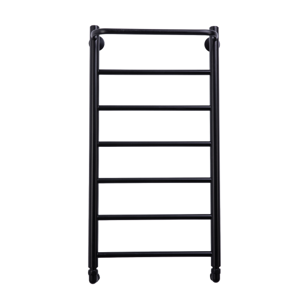 Полотенцесушитель водяной Comfysan Капри (Capri) W-8 80/40 с полкой, черный