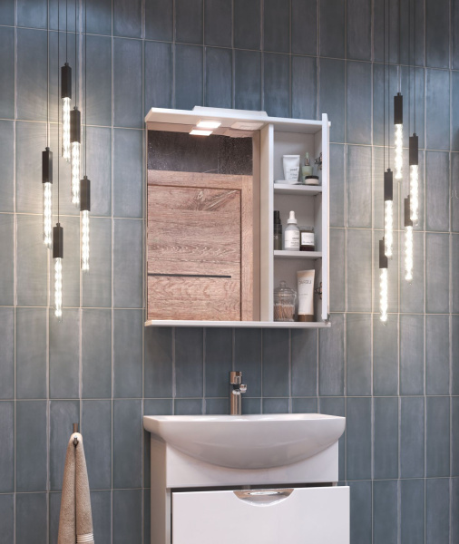 Зеркало со шкафом VIGO Callao z.CAL.60.R.El, 60 см