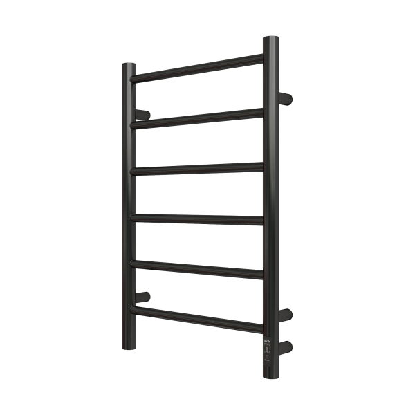 Полотенцесушитель Электрич. с/т GROIS Laura GR-131 400x 700 П6 RAL9005 R черный матовый