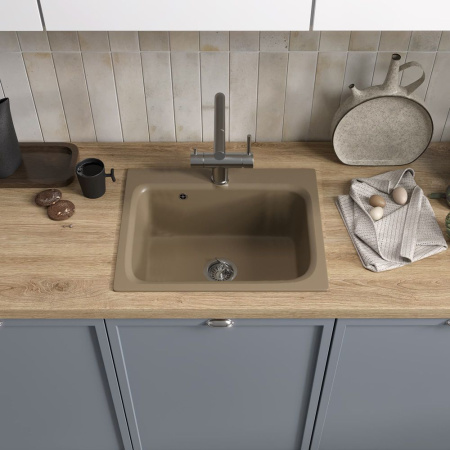 Кухонная мойка Reflexion Optima RX0952SD, песочный