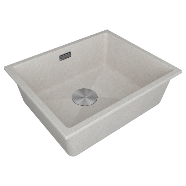 Мойка Paulmark LUMI 55 UNI LU55-BE 555х460х210 мм, IT-GRANIT, бежевый