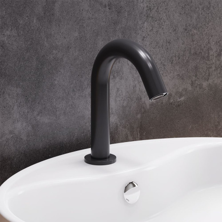 360290300 Scandinavian Pure Смеситель для умывальника Damixa cенсорный, чёрный