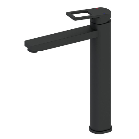 Смеситель для раковины высокий WONZON & WOGHAND, Черный матовый (WW-88239010-MB)