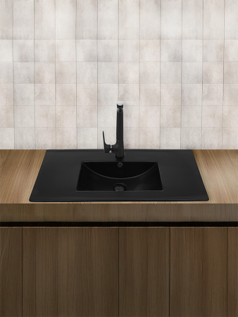 Раковина врезная WeltWasser WW SK DEILBACH 7517-80 MT-BL