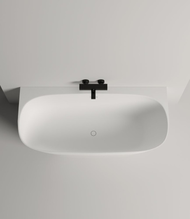 Ванна пристенная  Salini SOFIA WALL 170x80, S-Sense, глянцевый белый 102512G