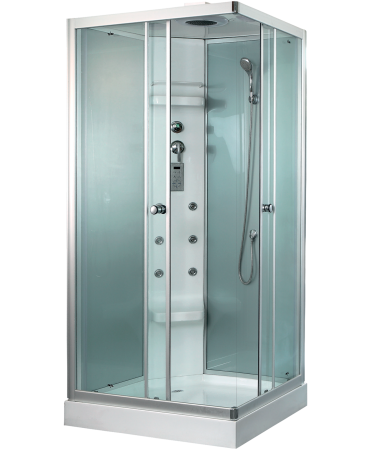 Душевая кабина Timo Lux TL-1504 L  110*85*23, турецкая баня хамам