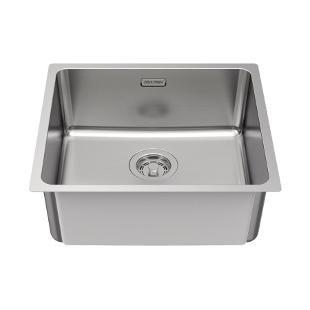 Мойка Paulmark YUNI 49 UNI YU49-BS 490х440х200 мм, нержавеющая сталь, нержавеющая сталь