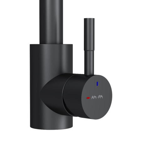 F85B07122 X-Joy S, Смеситель для кухни AM.PM с С-изливом, черный