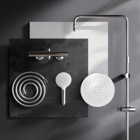 Душевая система AM.PM F0780464 Like с термостатом