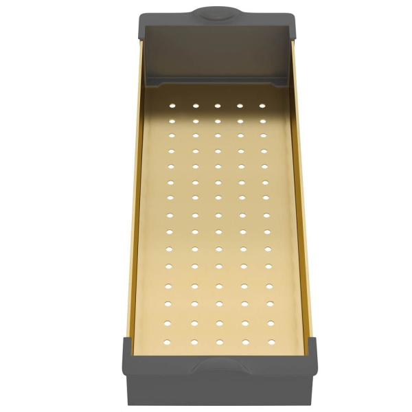 Коландер для кухонной мойки Reflexion Arno RX3014GD брашированное золото