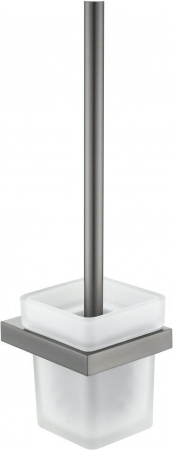 Настенный ёршик для унитаза Grocenberg AC0026 (Графит)