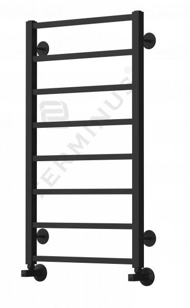 Полотенцесушитель Terminus Контур П8 500х900 Черный Матовый