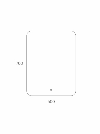 Зеркало Taliente Zled TA-Zled-B5070 50х70 LED