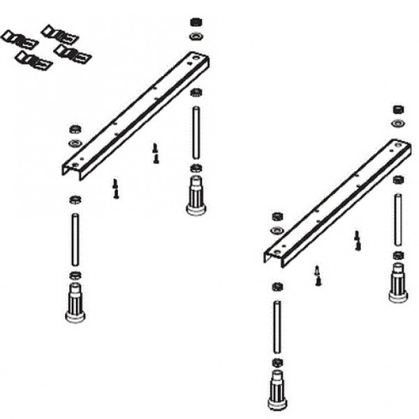 Ножки для ванны RIHO 01U Universal