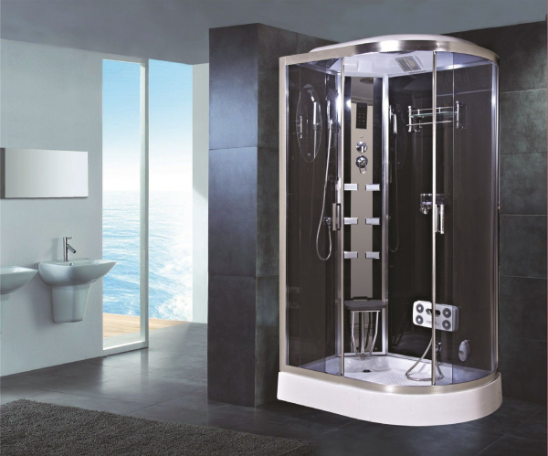 Душевая кабина Niagara Ultra NG-903-01L (120х80х220) низкий поддон(16см),стекло тонированное,5 мест