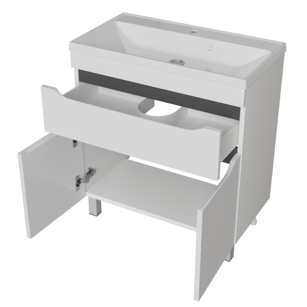 Тумба для ванной MIXLINE "Лайн-80"  под ум.Fest-80 (Sanita Lux) (553012)