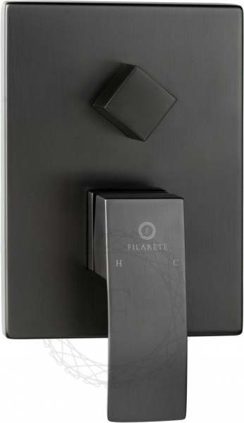 Душевая система скрытого монтажа FILARETE Waterfall FL1012 (Графит)