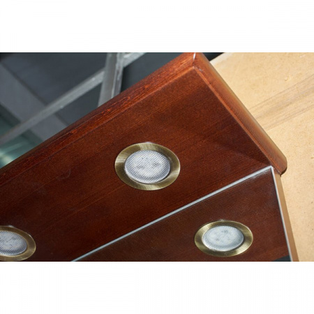 Зеркало-шкаф Misty Рим 60 L орех