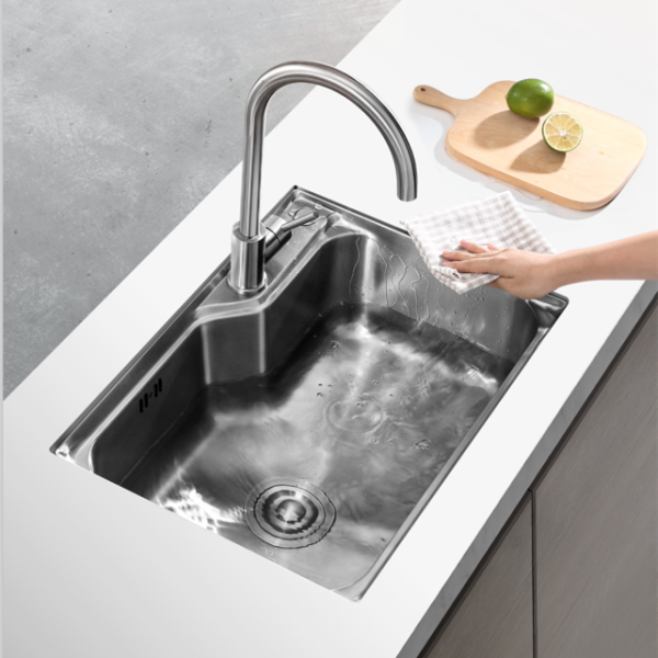 Смеситель для кухни ZorG ZRN 980106 inox