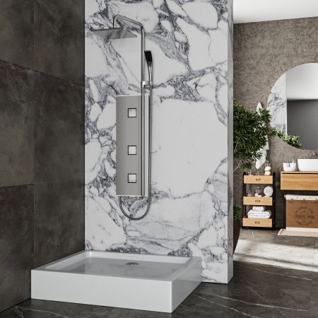 Душевой поддон Roxen Caspia 54060-100 (100*80)