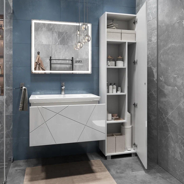 Тумба под раковину подвесная VIGO Geometry 035, 80 см