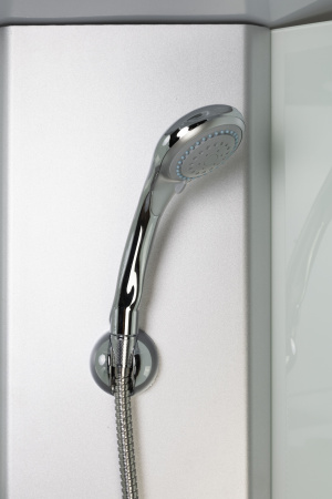 Душевая кабина Niagara Eco E90/13/MT/BK (90х90х200) низкий поддон(13см),стекло матовое,3 места